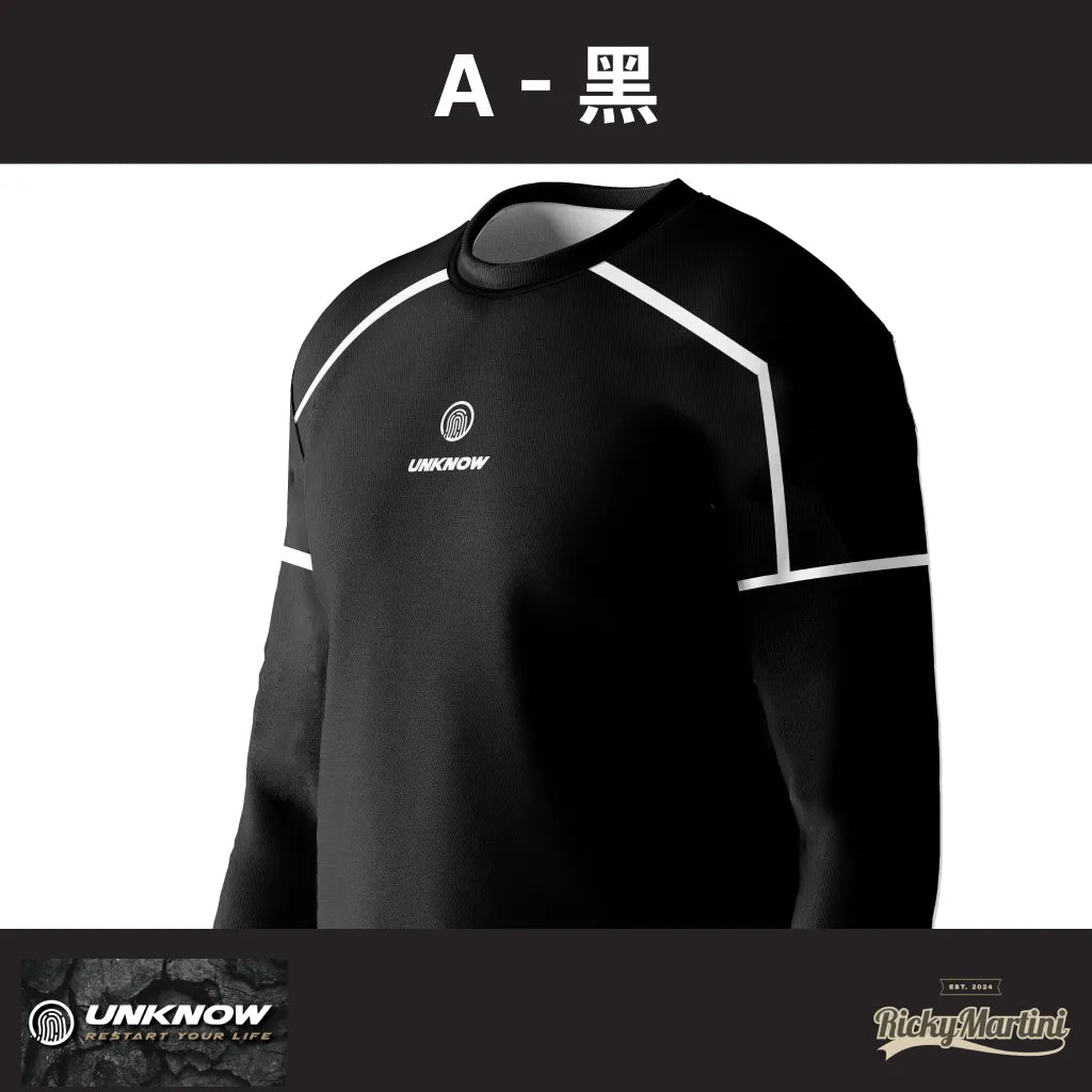 【UNKNOW Sports】長袖運動衫系列:長袖熱身衣