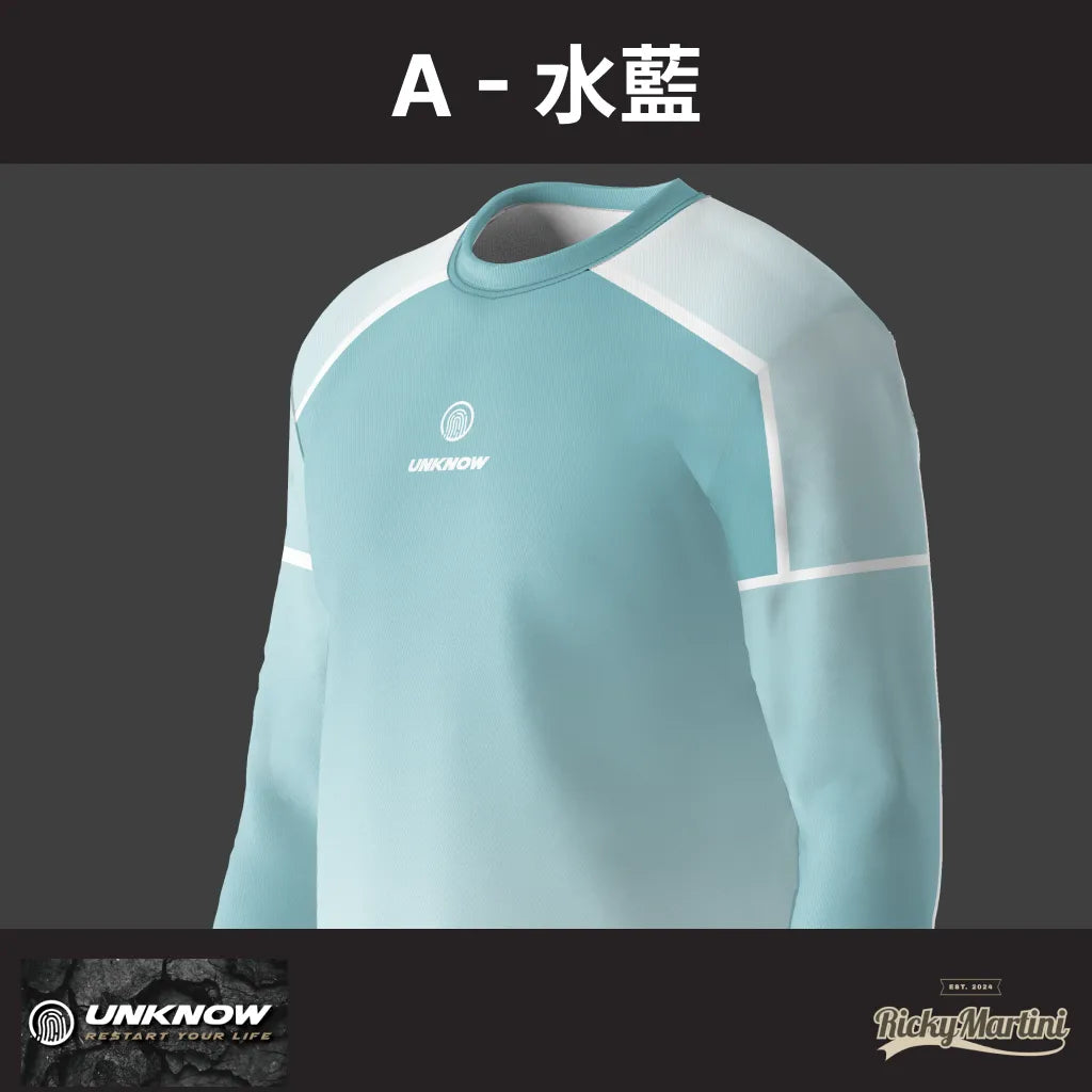 【UNKNOW Sports】長袖運動衫系列:長袖熱身衣