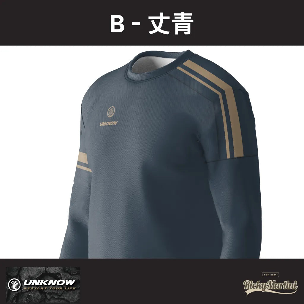 【UNKNOW Sports】長袖運動衫系列:長袖熱身衣