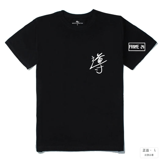 Kitty Road|黑色210g 精梳棉T 黑色 正面