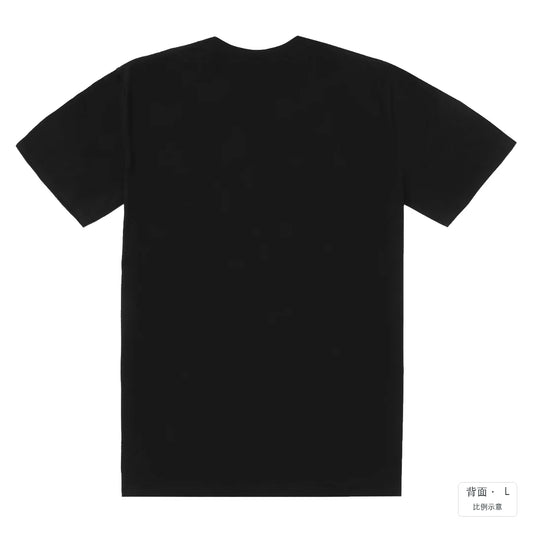 Yes,I do|180g 精梳棉圓筒T 黑色 背面