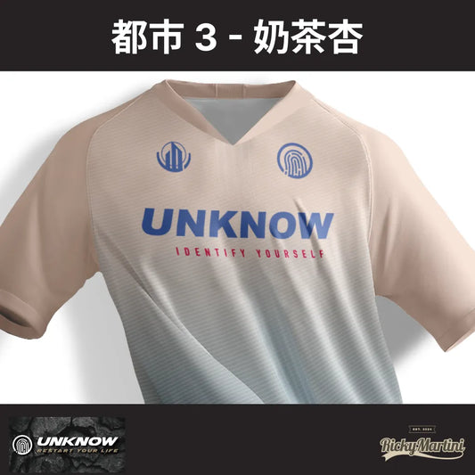 【UNKNOW Sports】高階熱昇華排汗衫系列：都市款