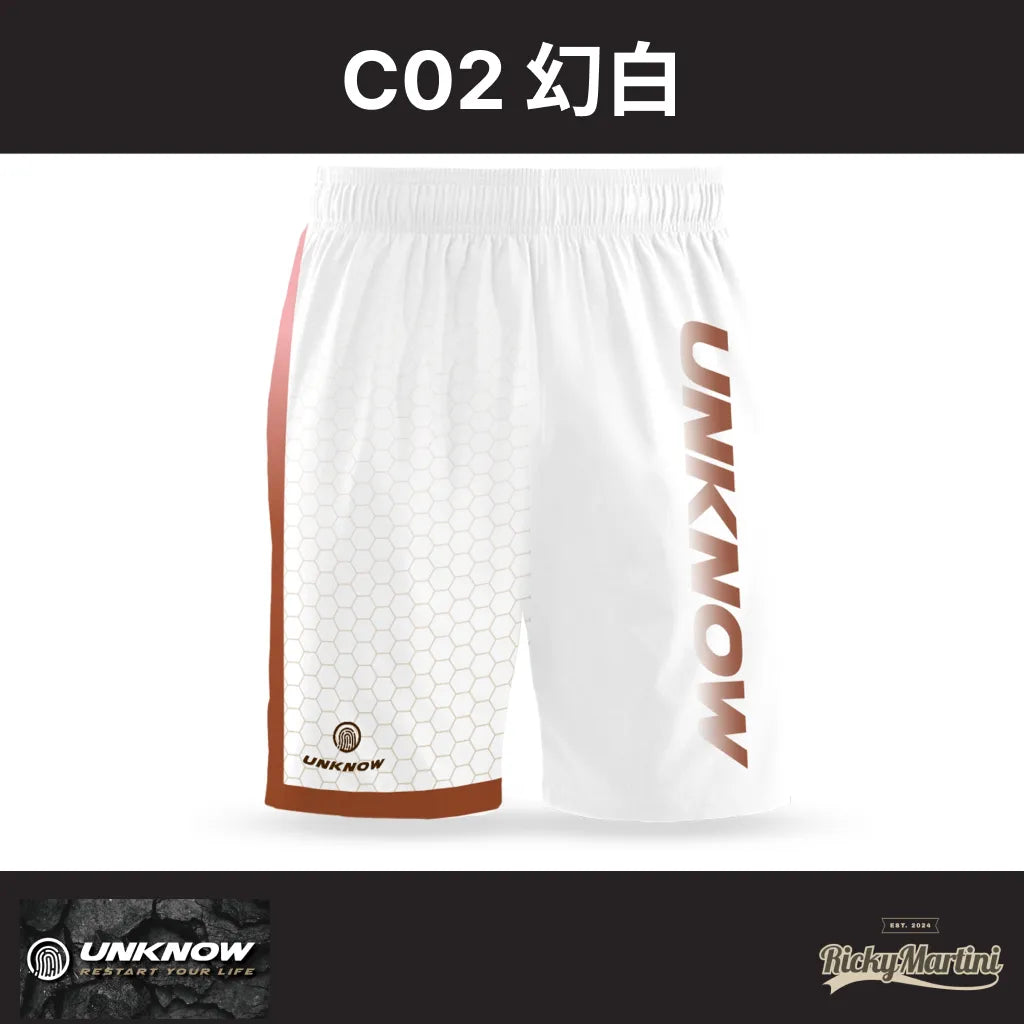 UNKNOW 長版運動褲運動短褲