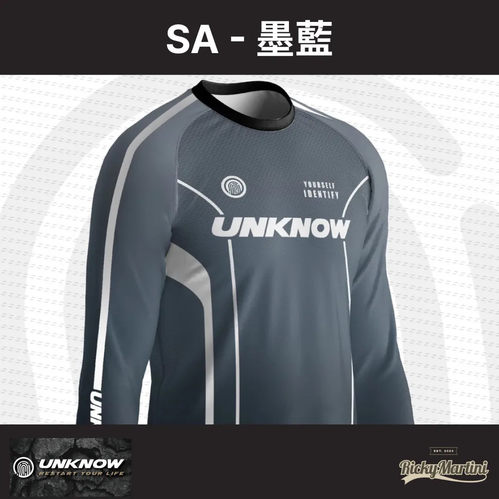 【UNKNOW Sports】長袖運動衫系列：機能薄長袖