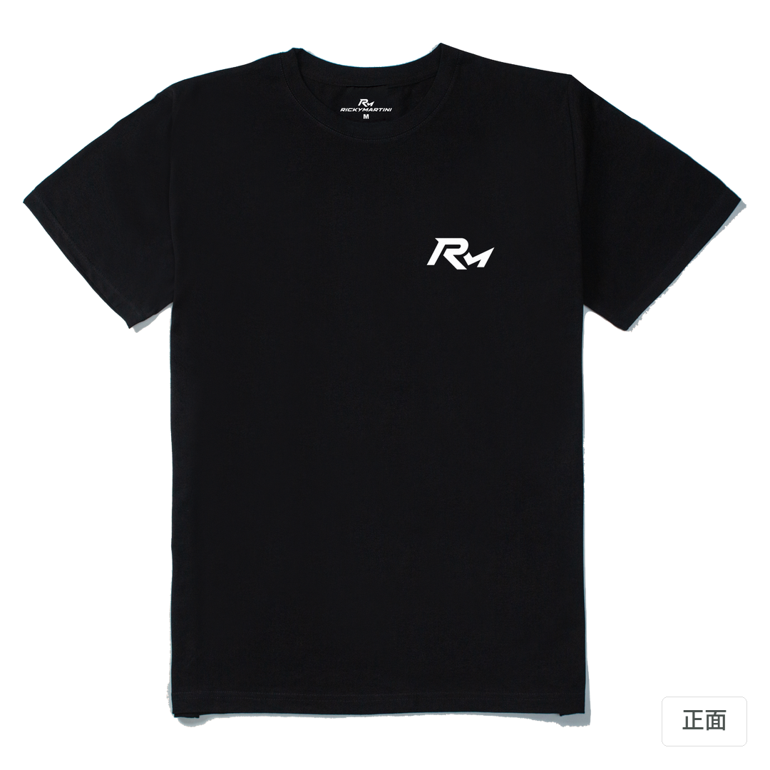 RM｜210g 精梳棉T 黑色 正面