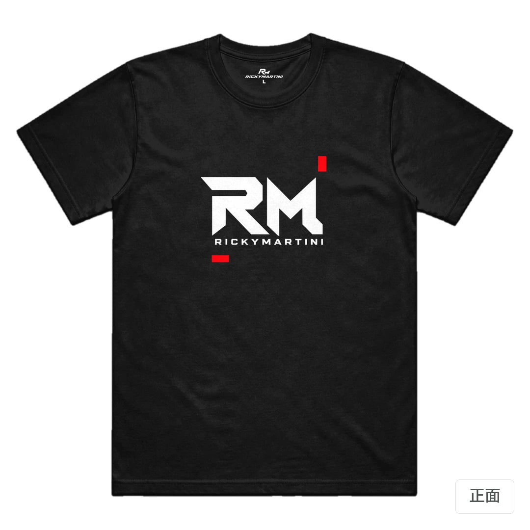 紅階 RM｜黑色涼感排汗機能衫 黑色 正面