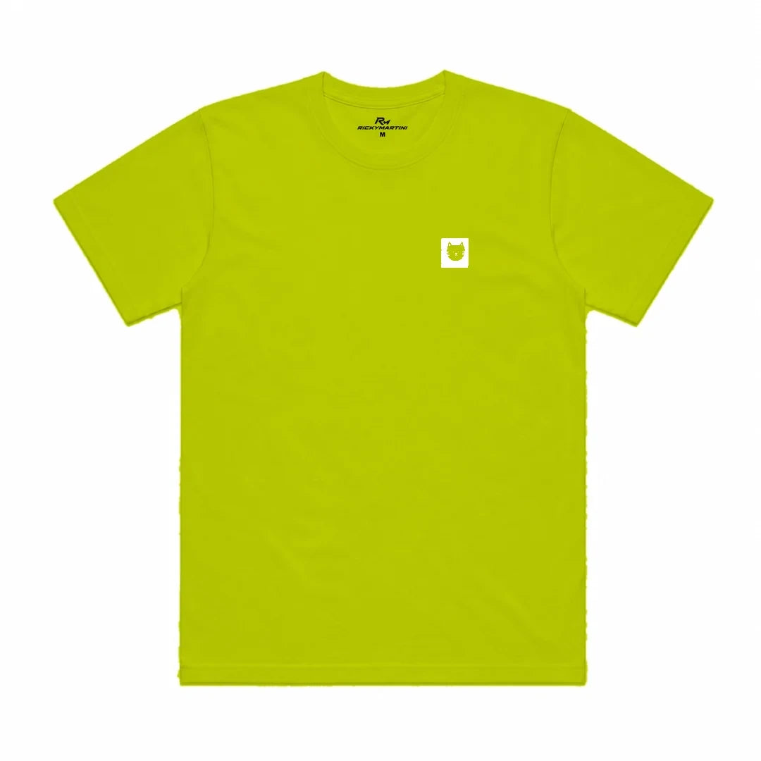 愛貓那派｜涼感排汗機能衫 芥末黃 正面