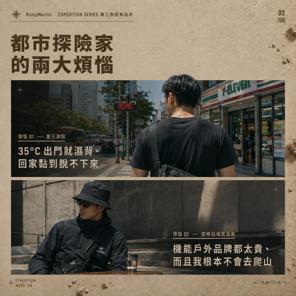 自有設計 No.003 — BASE CAMP: BED 大本營：床（Gorpcore Expedition） 生活痛點