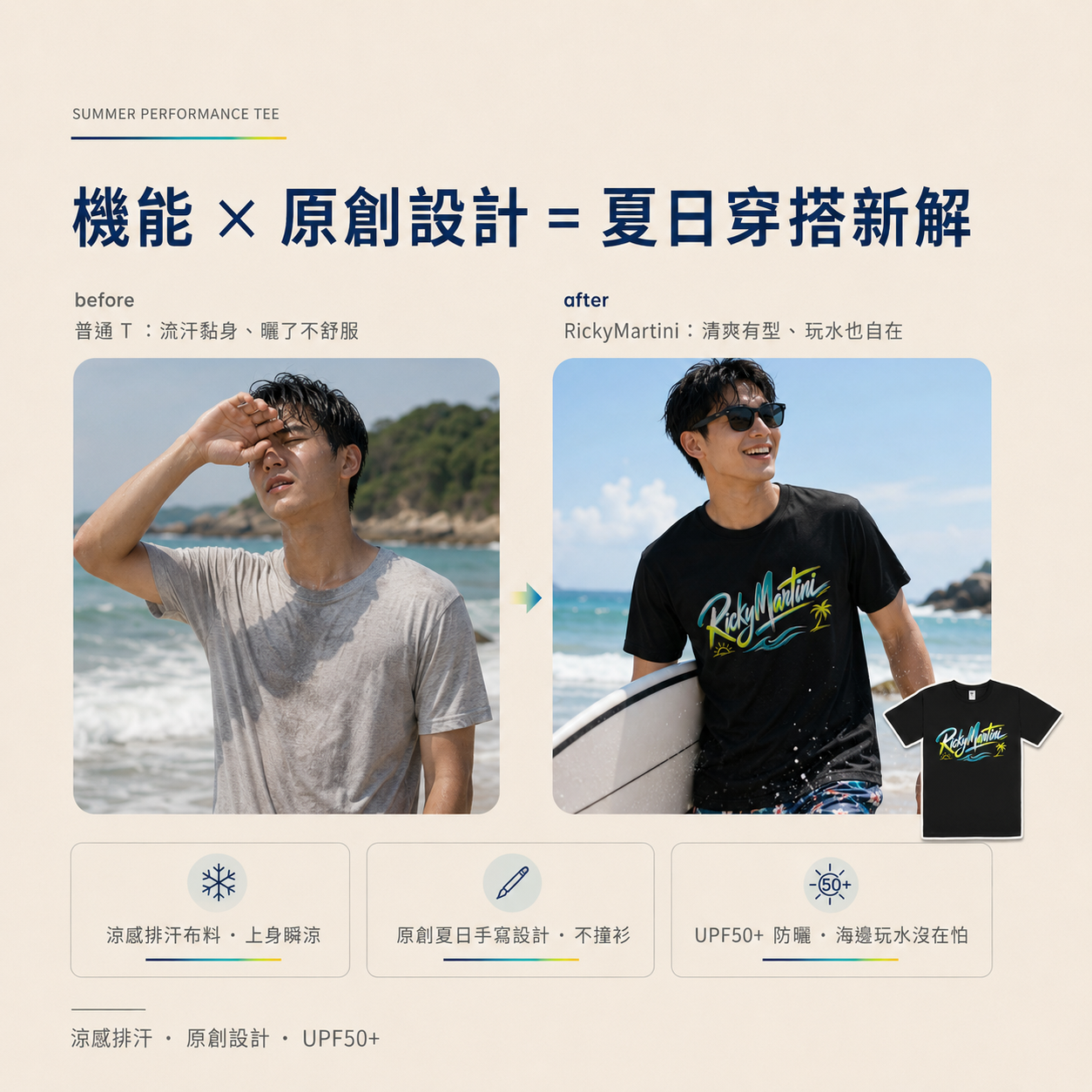 夏日系列 No.001 產品價值