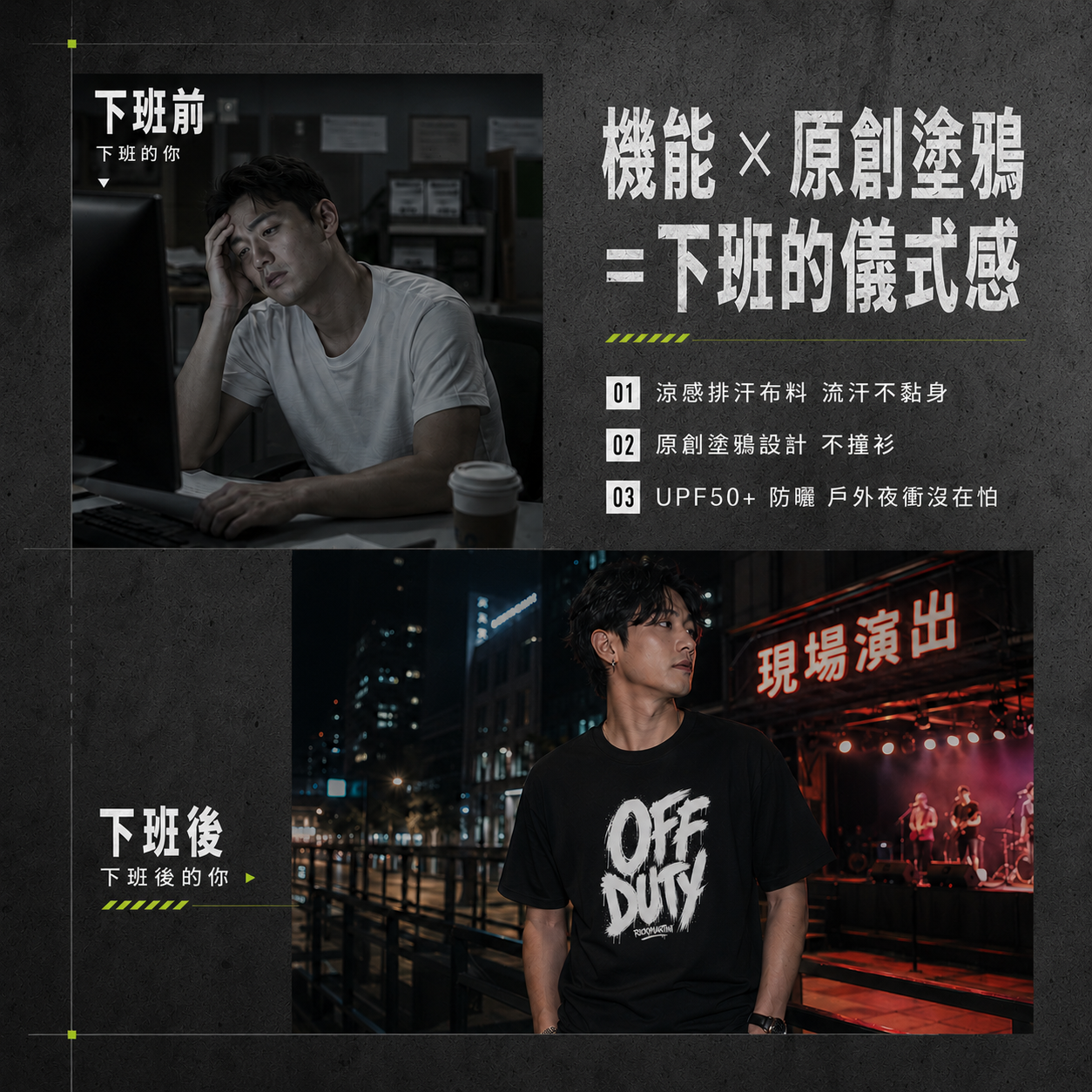 自有設計 No.002 — OFF DUTY 街頭塗鴉 產品價值